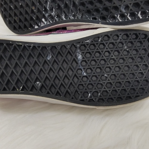 New Van's Pink Glitter Sneakers 8.5 Unworn Vintage - Picture 5 of 8